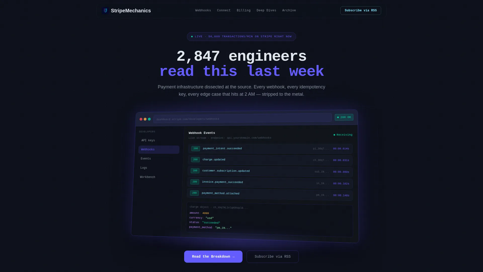 Highvoltage Developer Landing Page Template