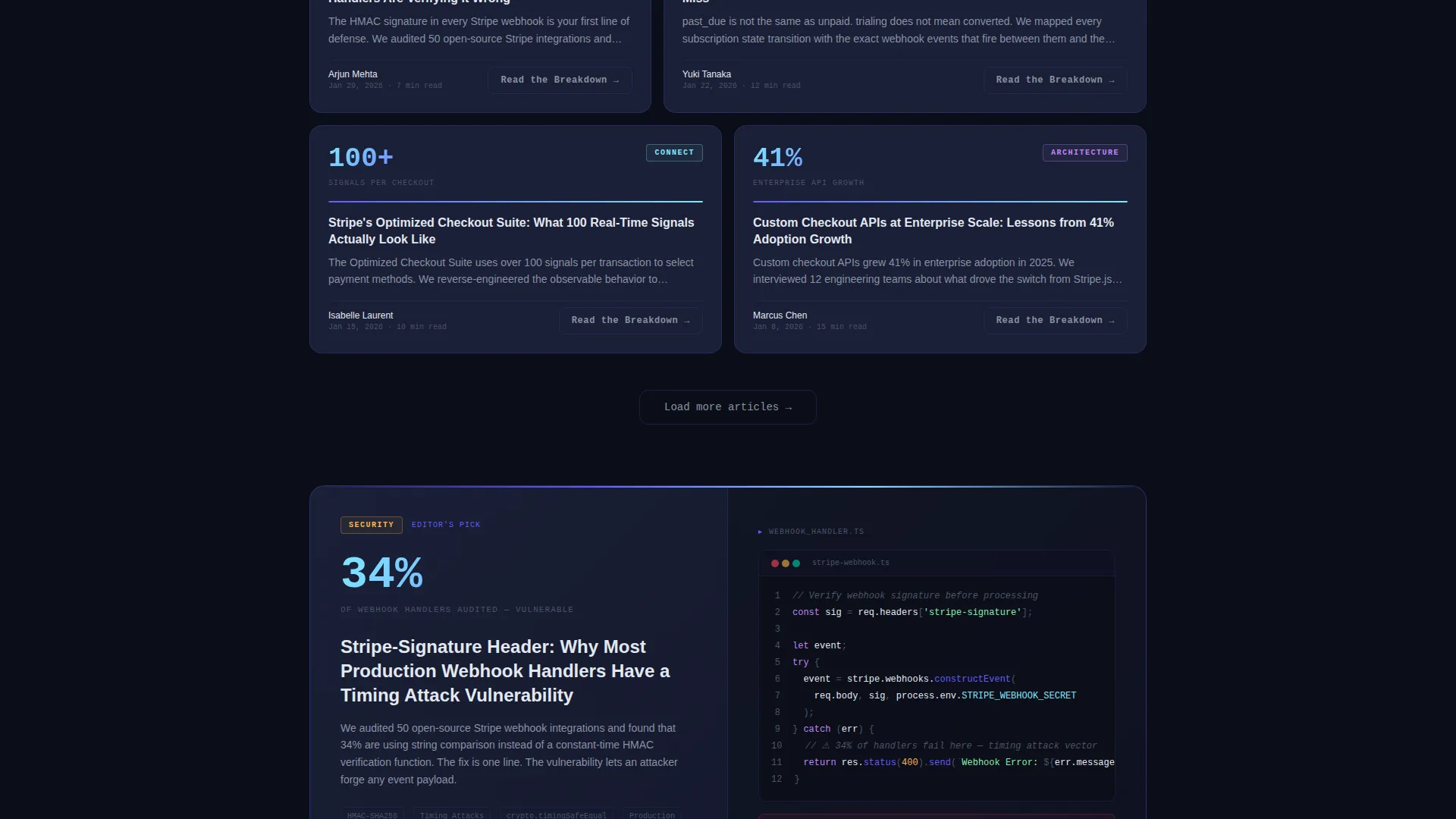 Highvoltage Developer Landing Page Template