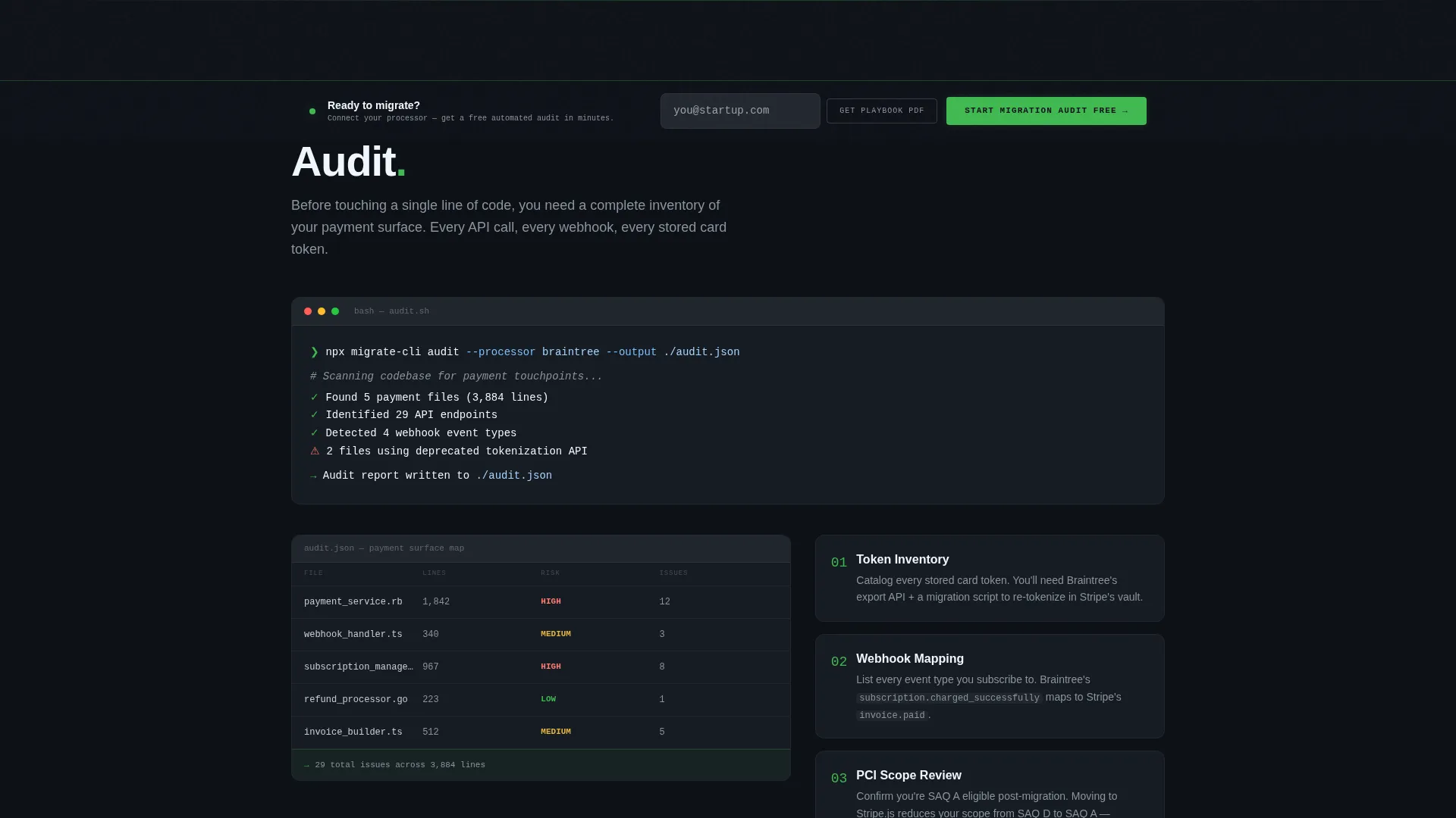 Stripe Documentation Cost Calculator Website Template