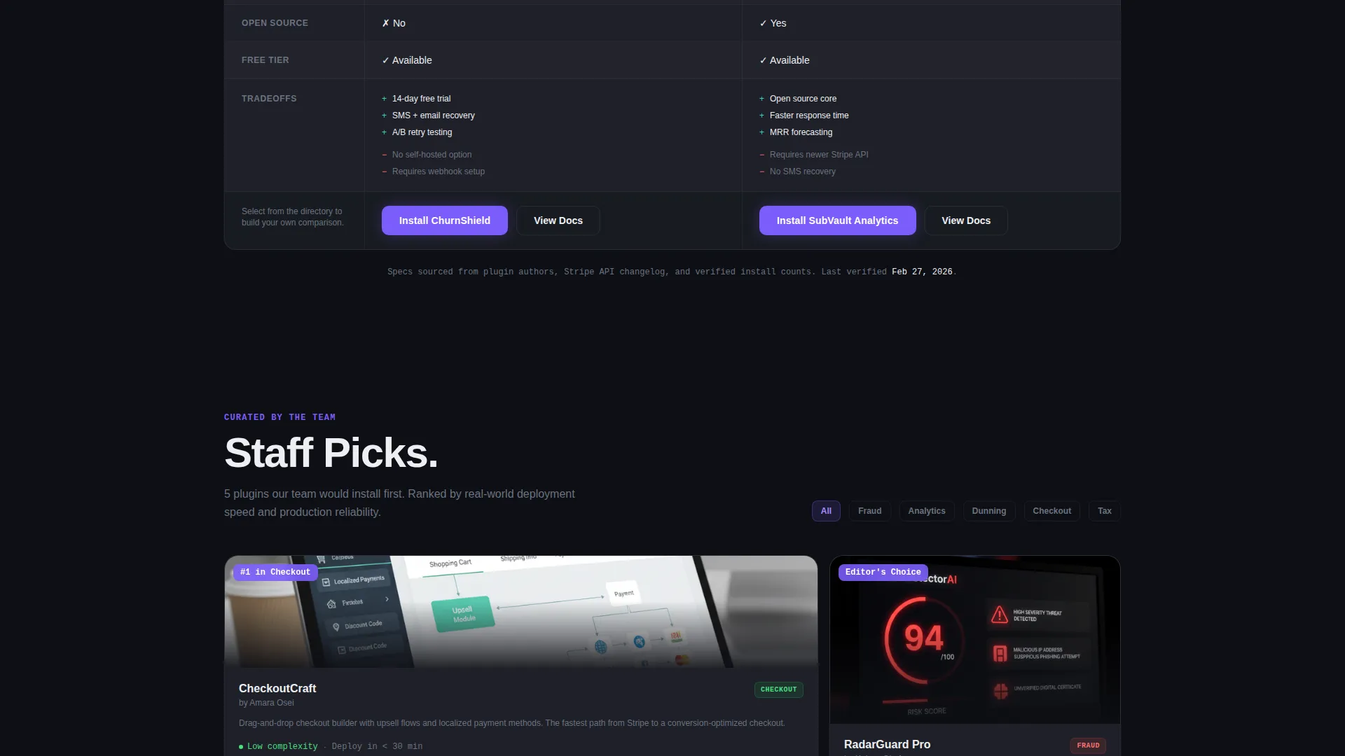 Developer Extension Landing Page Template