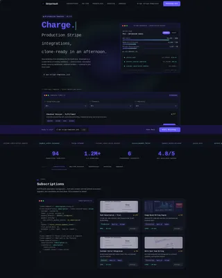 Production-Ready Payment Landing Page Template