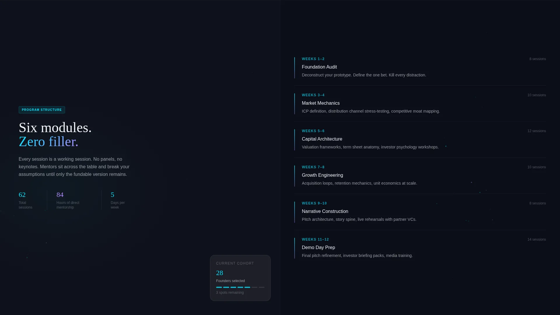 Elite Tech Accelerator Landing Page Template