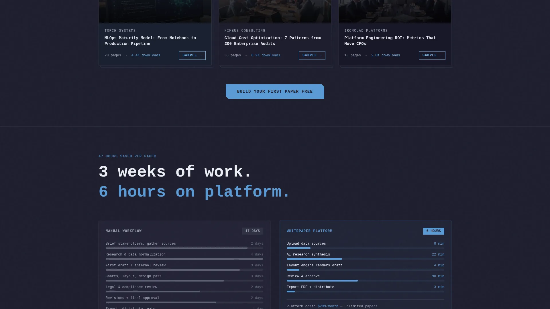 Powerful Research | Free Website Template | Rocket
