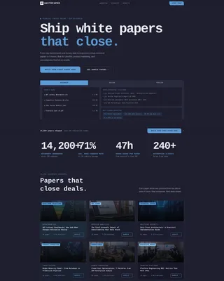 Powerful Research | Free Website Template | Rocket
