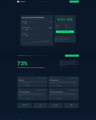 Telecom Consulting Landing Page Template