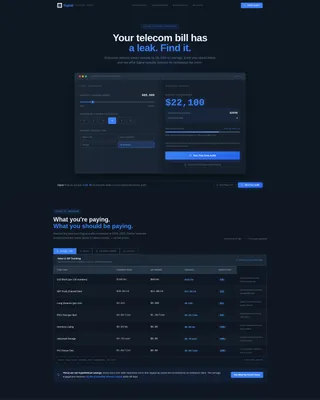 Network Landing Page Template