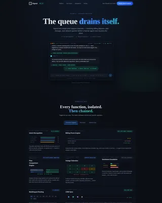 Wireless Solution Landing Page Template