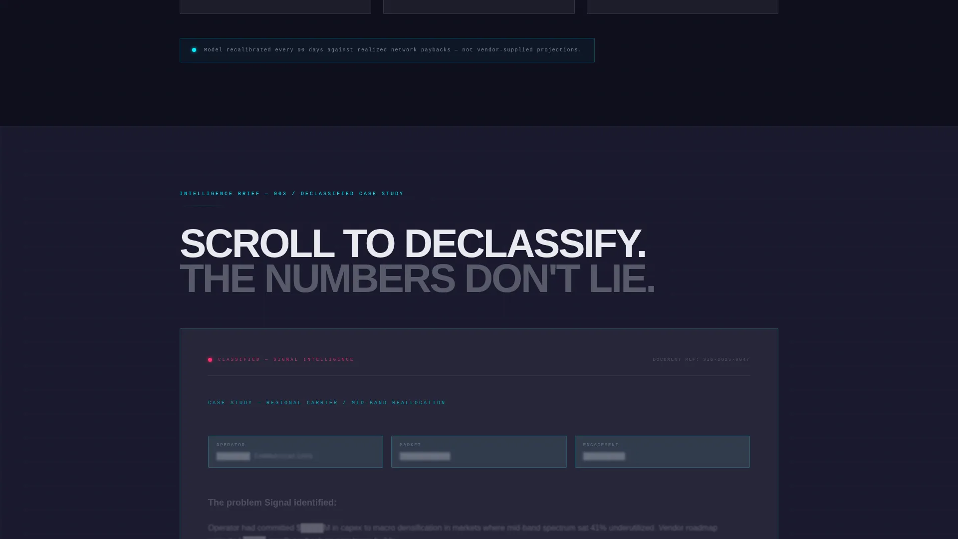 Telecom AI Recommendation Engine Landing Page Template