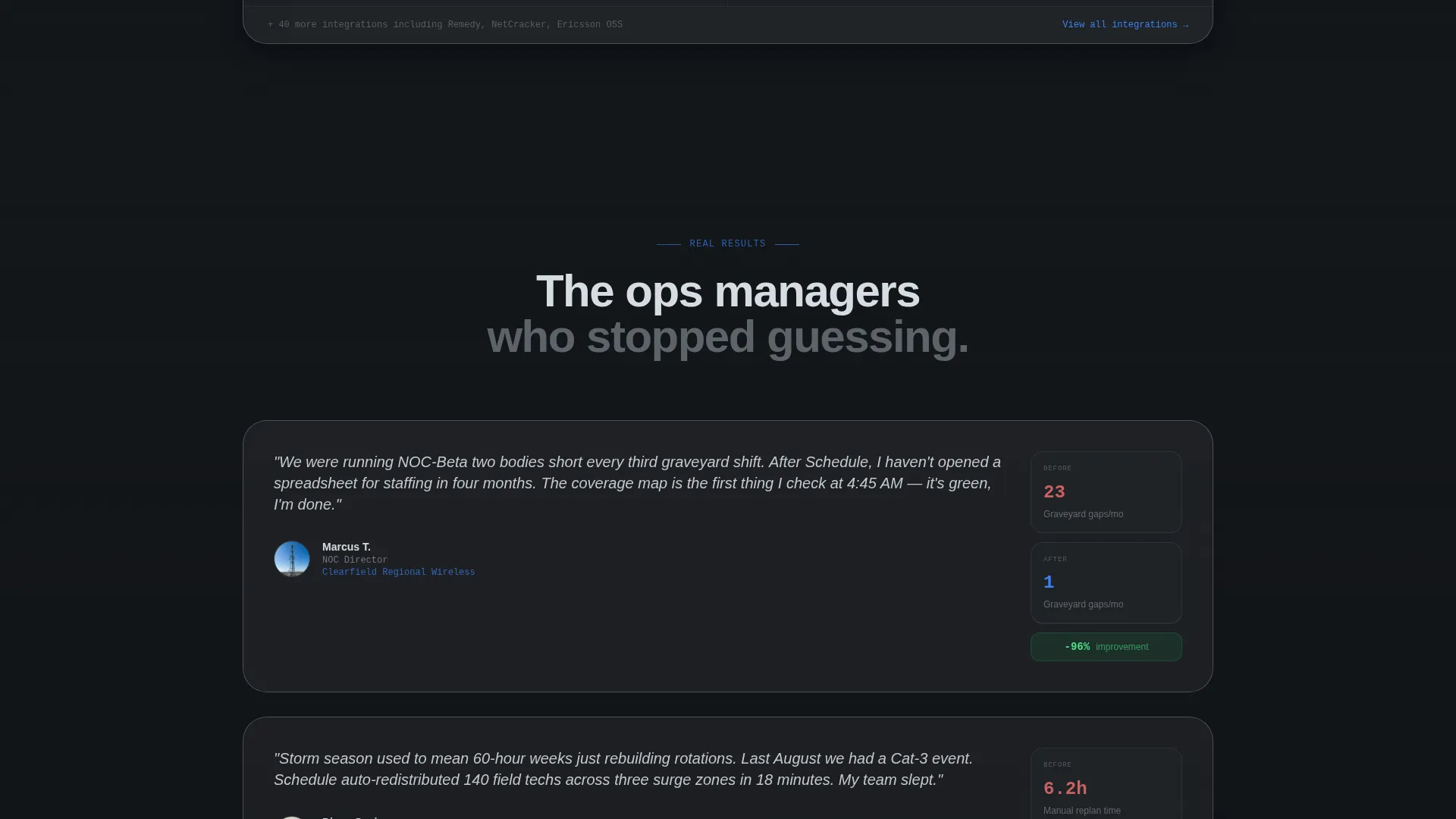 High-Converting Staff Landing Page Template