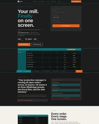 Loom - Powerful MillCRM Landing Page Template