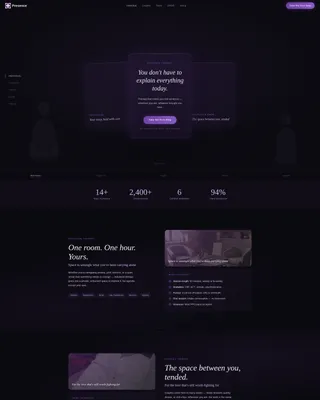 Calming Therapy Practice Landing Page Template