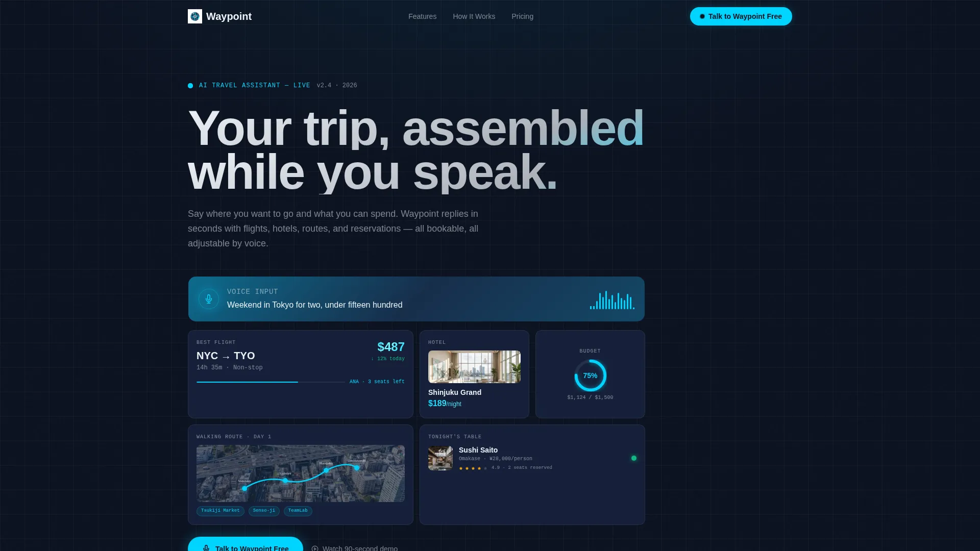 Smart Travel Landing Page Template