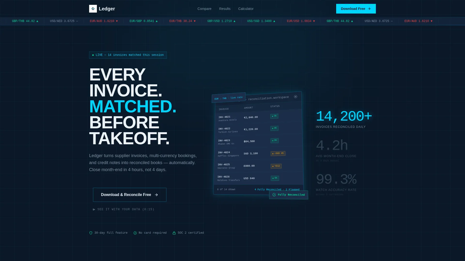 Travel Billing & Invoicing Landing Page Template