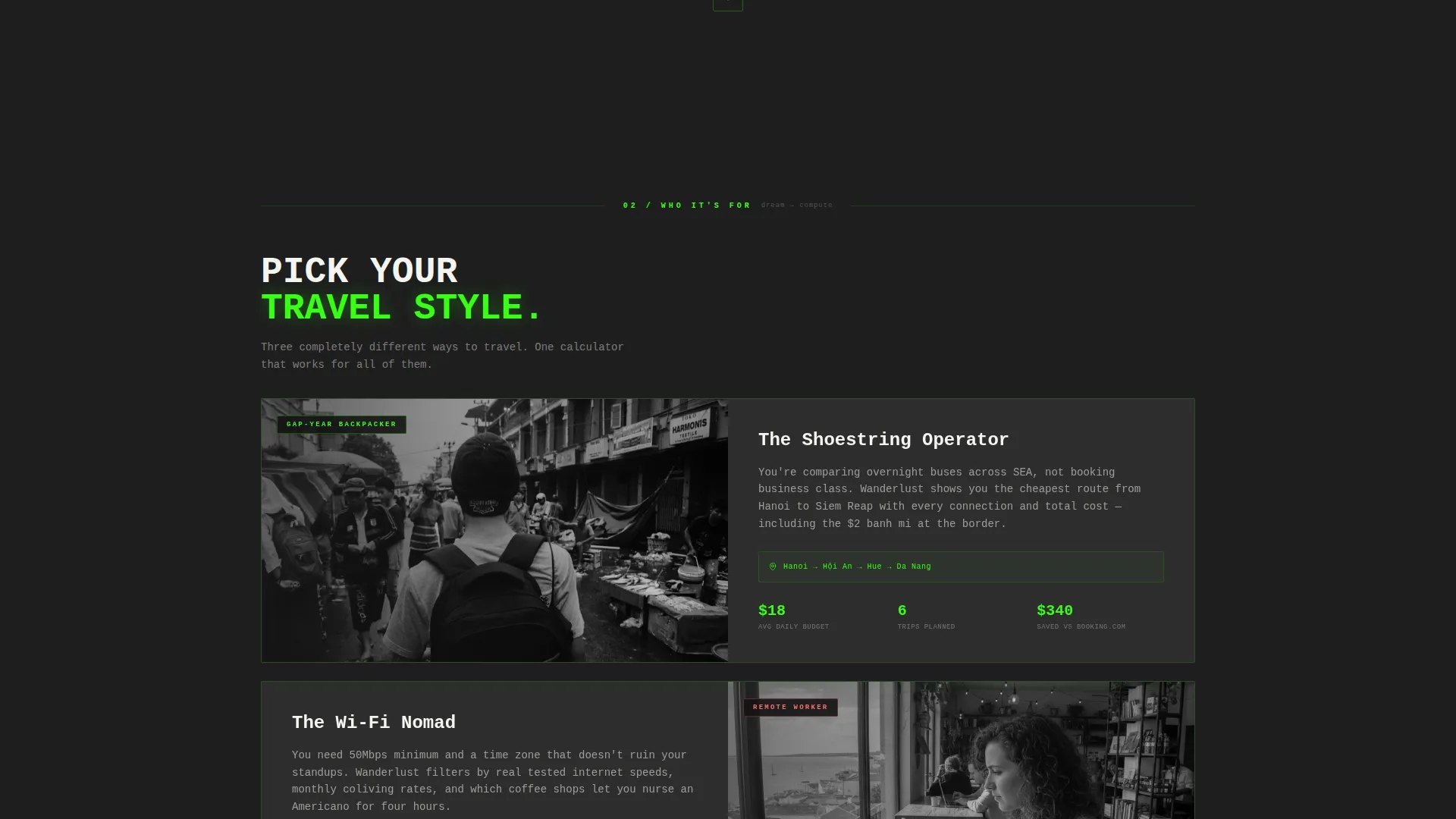 Bold Travel Landing Page Template