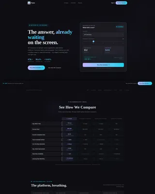 Instant Tutoring App Landing Page Template