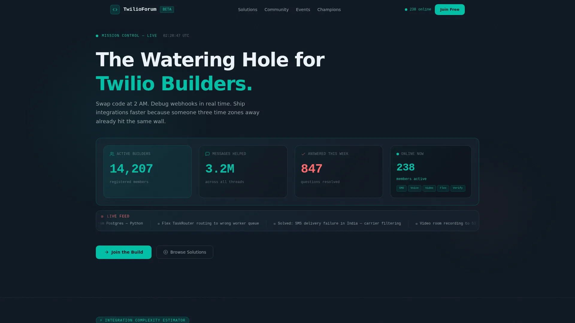 Performance-Driven Community | Free Website Template | Rocket