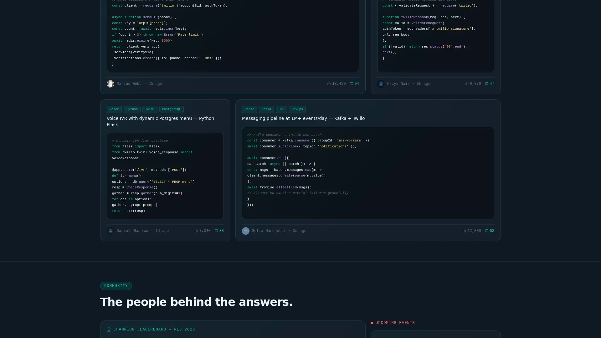Performance-Driven Community | Free Website Template | Rocket