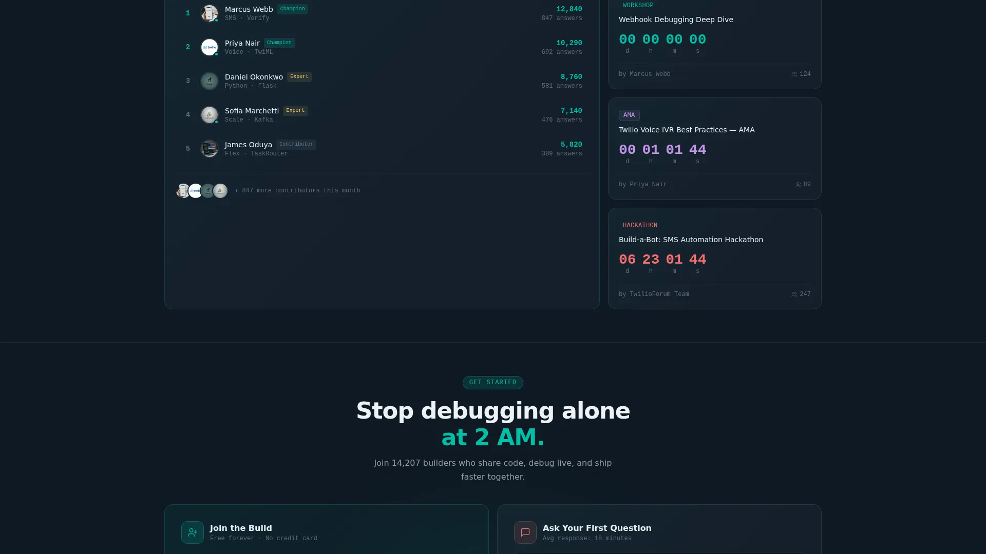 Performance-Driven Community | Free Website Template | Rocket