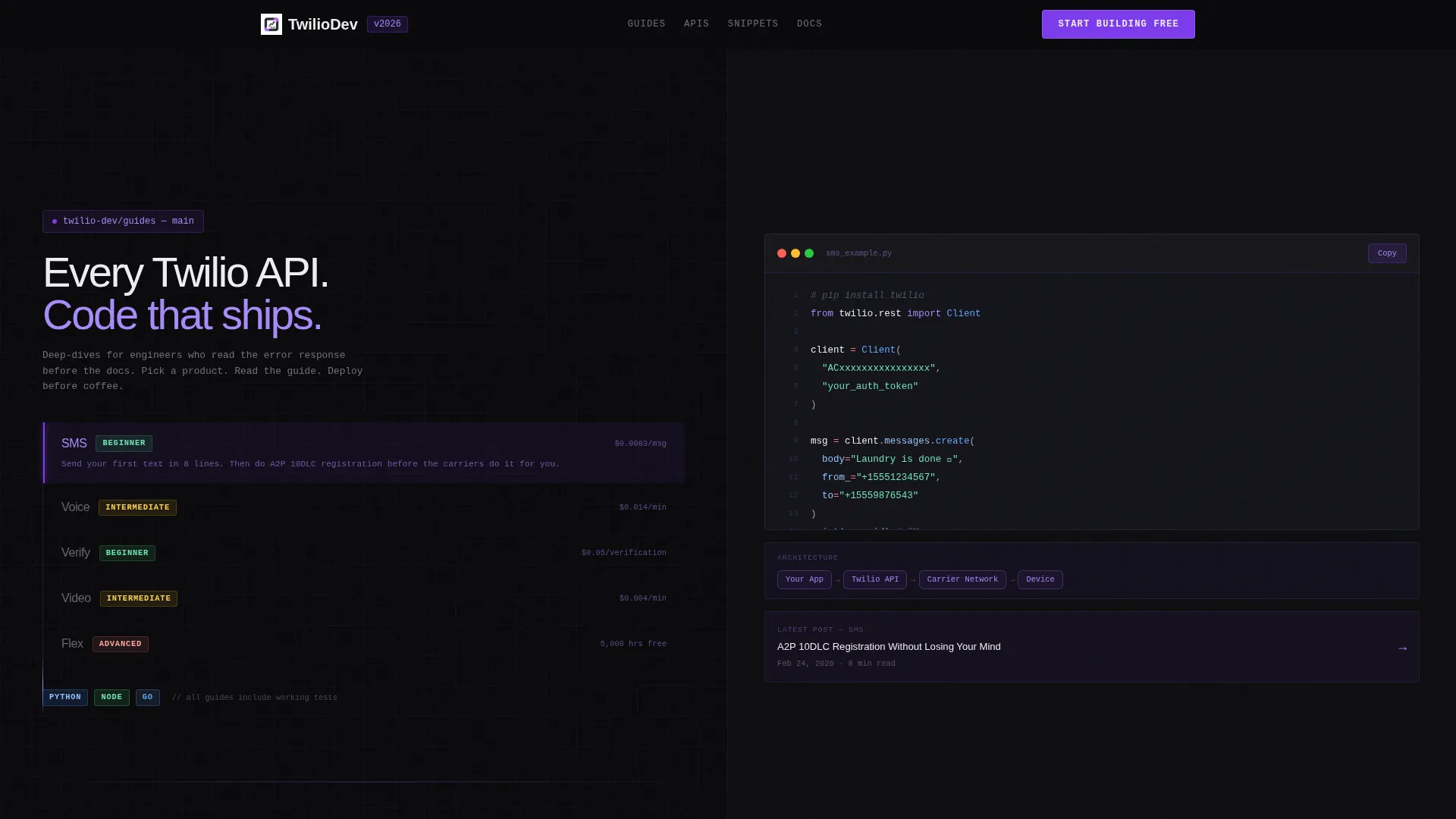 Dynamic Developer | Free Website Template | Rocket