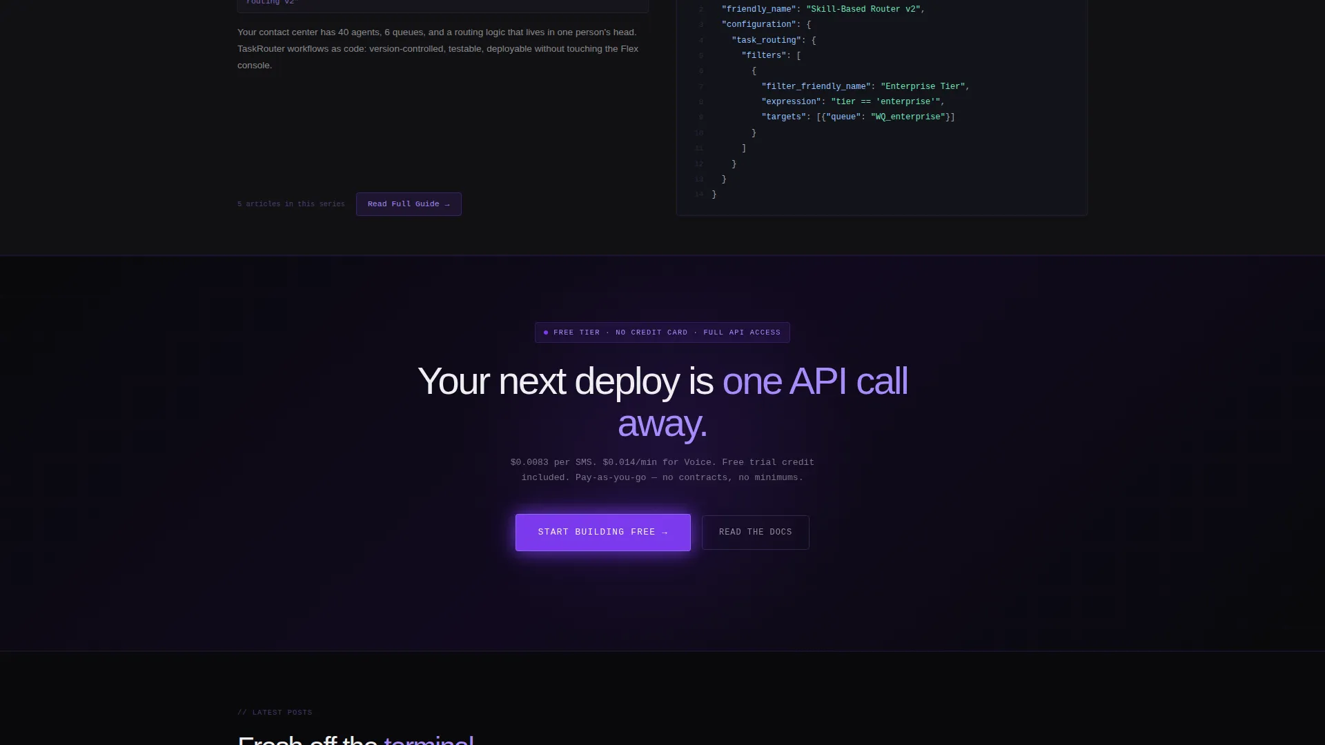 Dynamic Developer | Free Website Template | Rocket