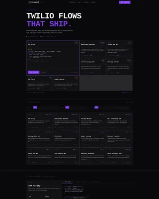 Production-Ready Twilio | Free Website Template | Rocket