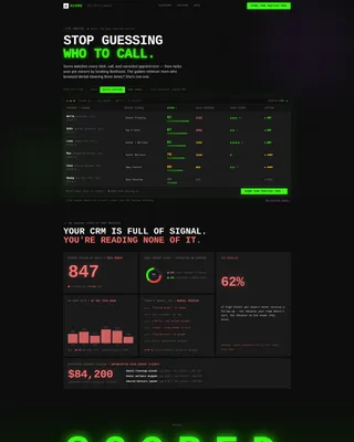 Veterinary AI Lead Scoring Landing Page Template