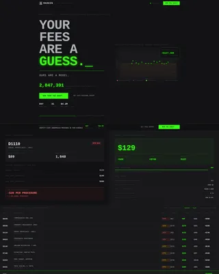 Veterinary AI Price Optimization Landing Page Template