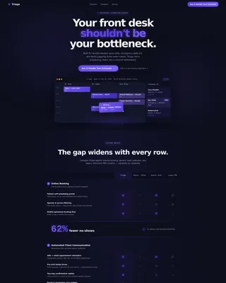 Advanced Management Landing Page Template