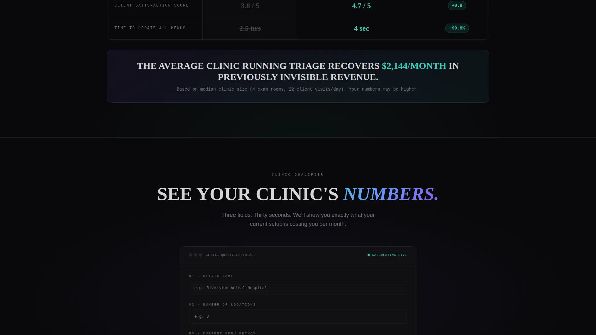 Veterinary Landing Page Template