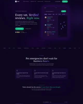 Veterinary Directory Landing Page Template