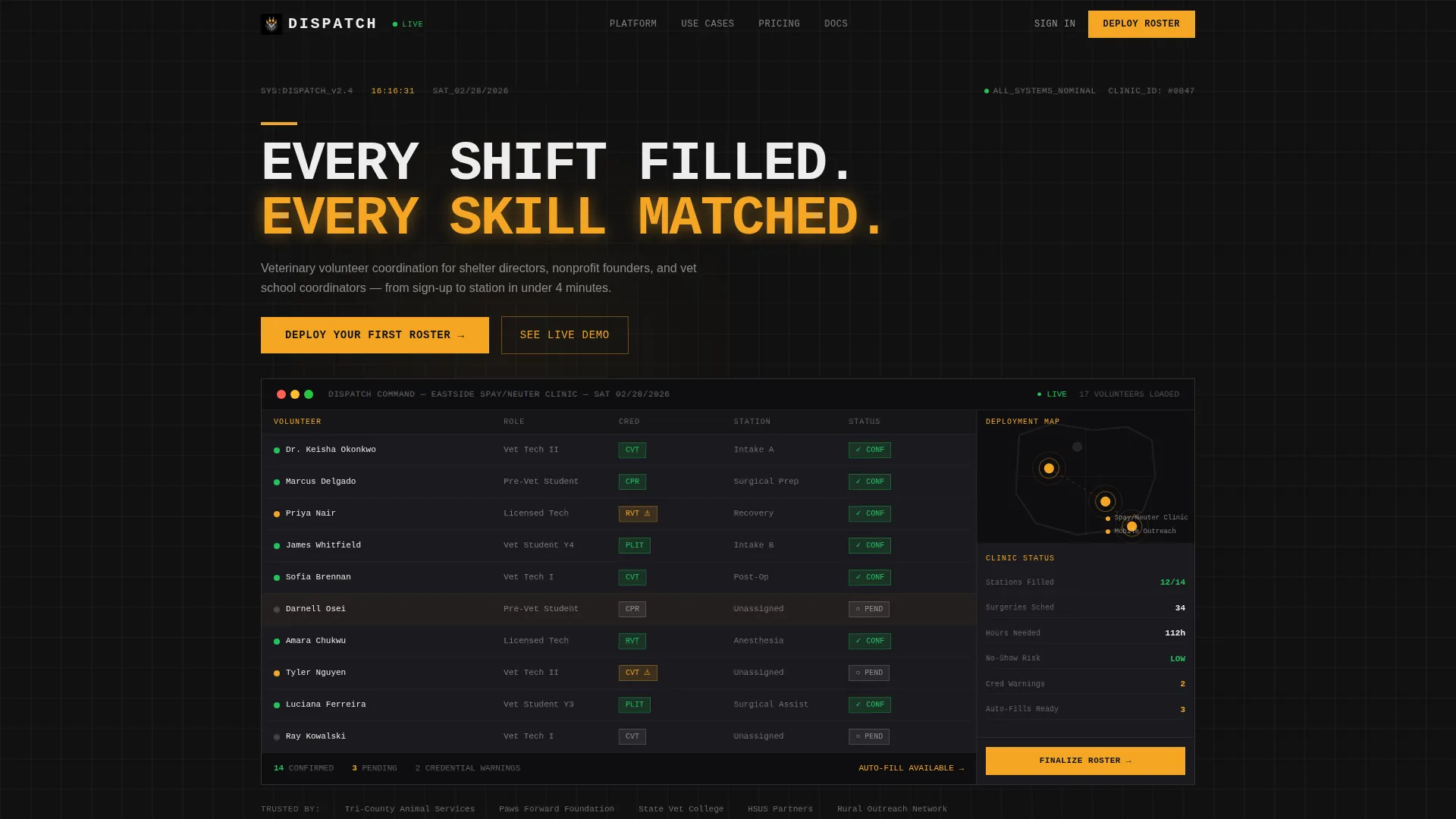 Expert Logistics Landing Page Template