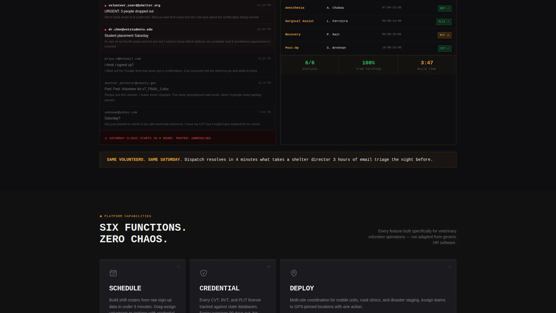 Expert Logistics Landing Page Template