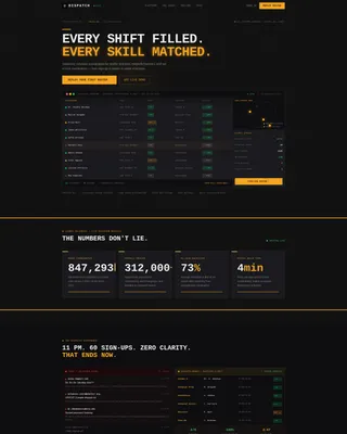 Expert Logistics Landing Page Template