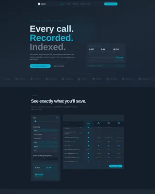 Video Conferencing Platform Landing Page Template