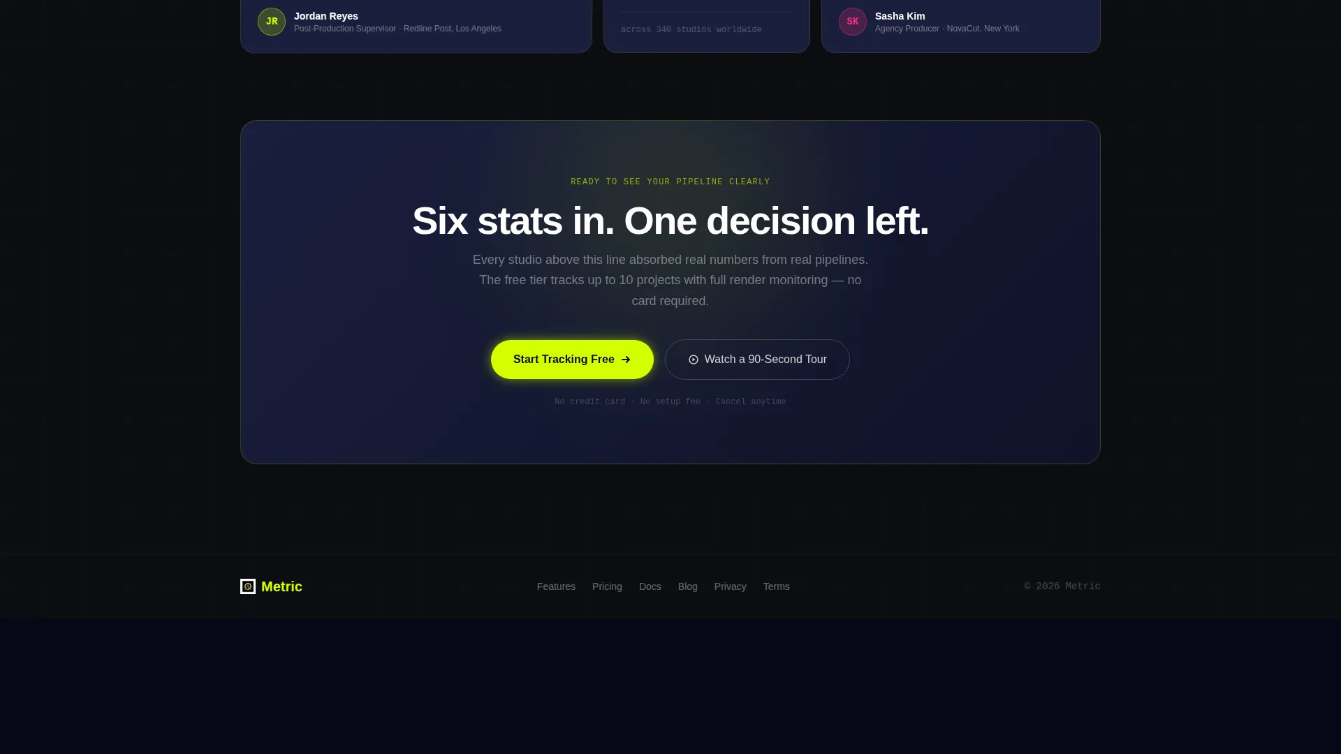 Advanced Analytics Landing Page Template
