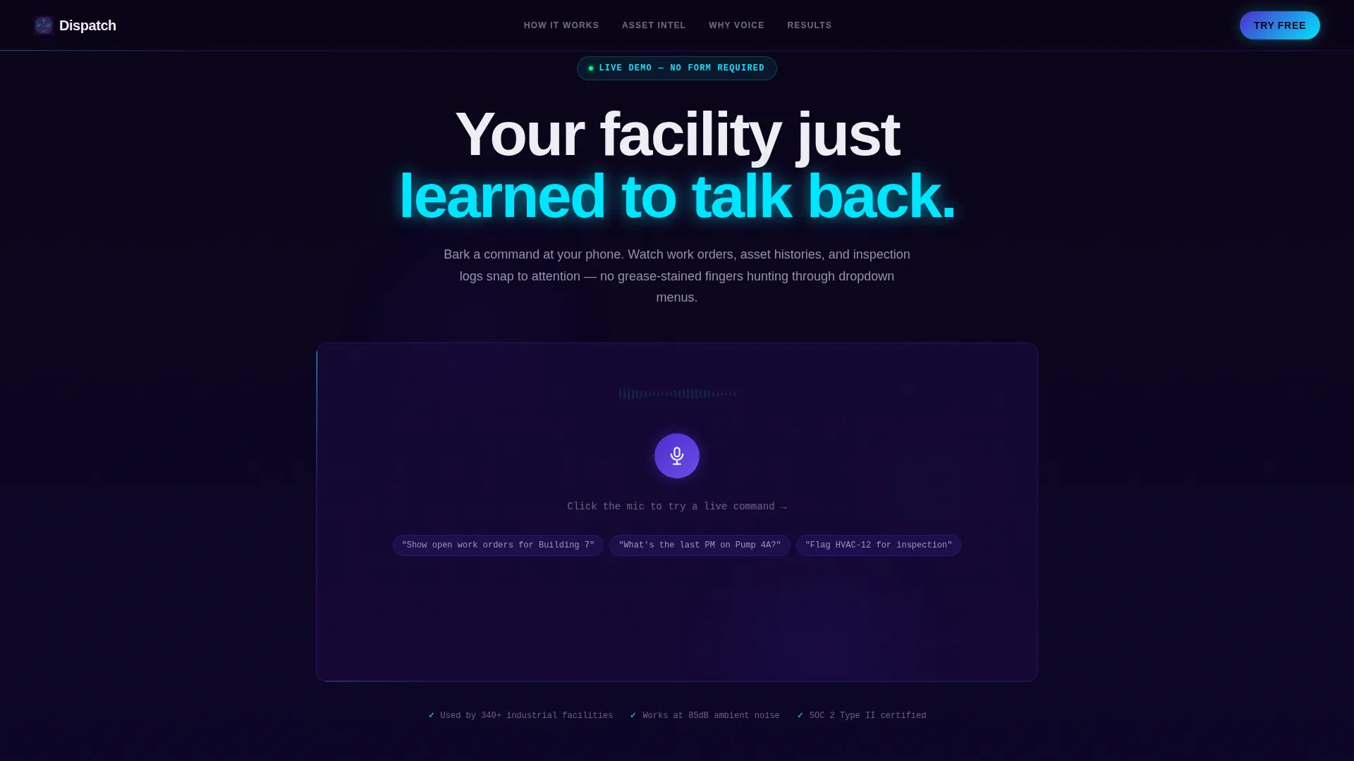 Modern EAM Landing Page Template