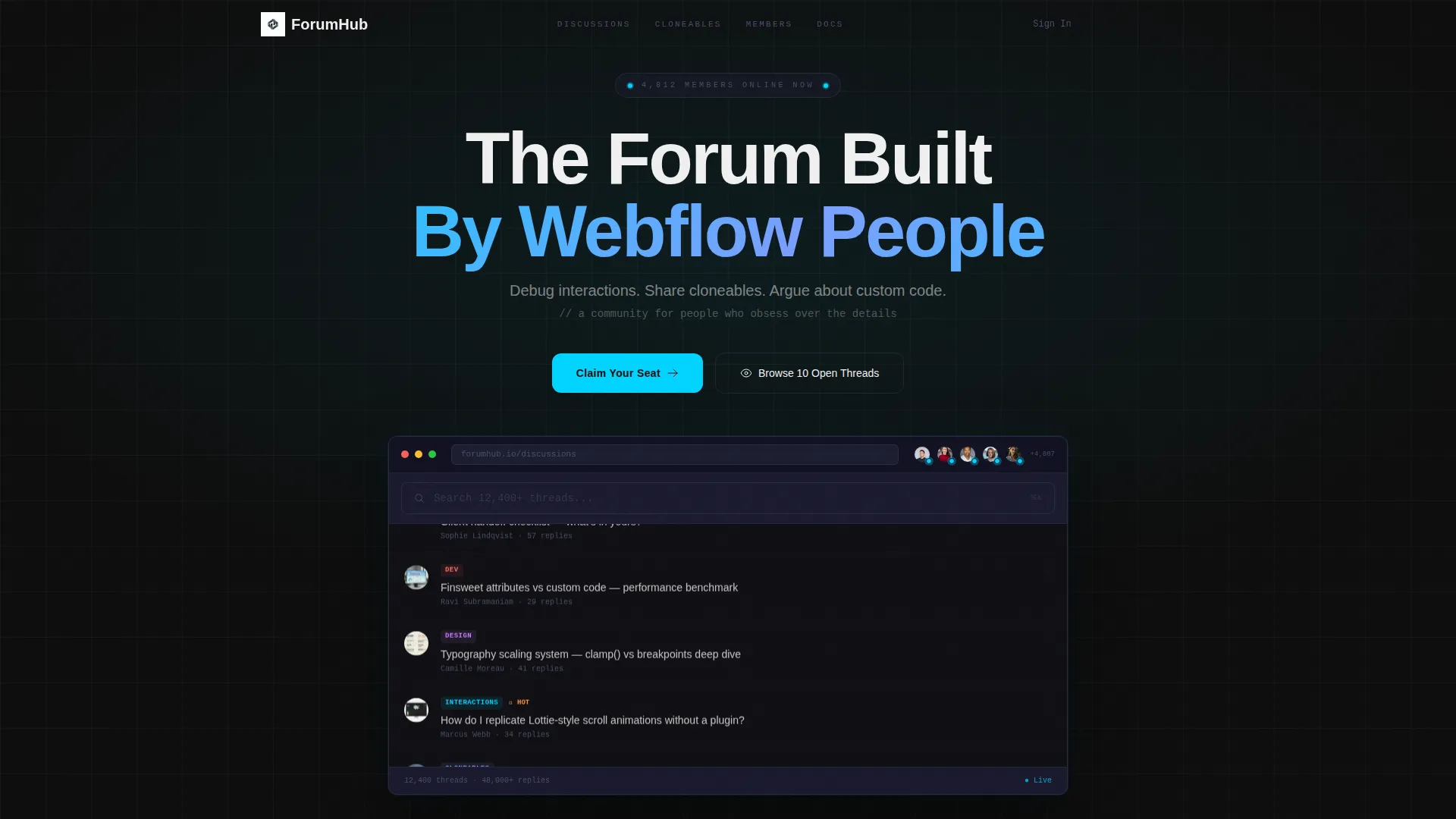 Dynamic Community | Free Website Template | Rocket