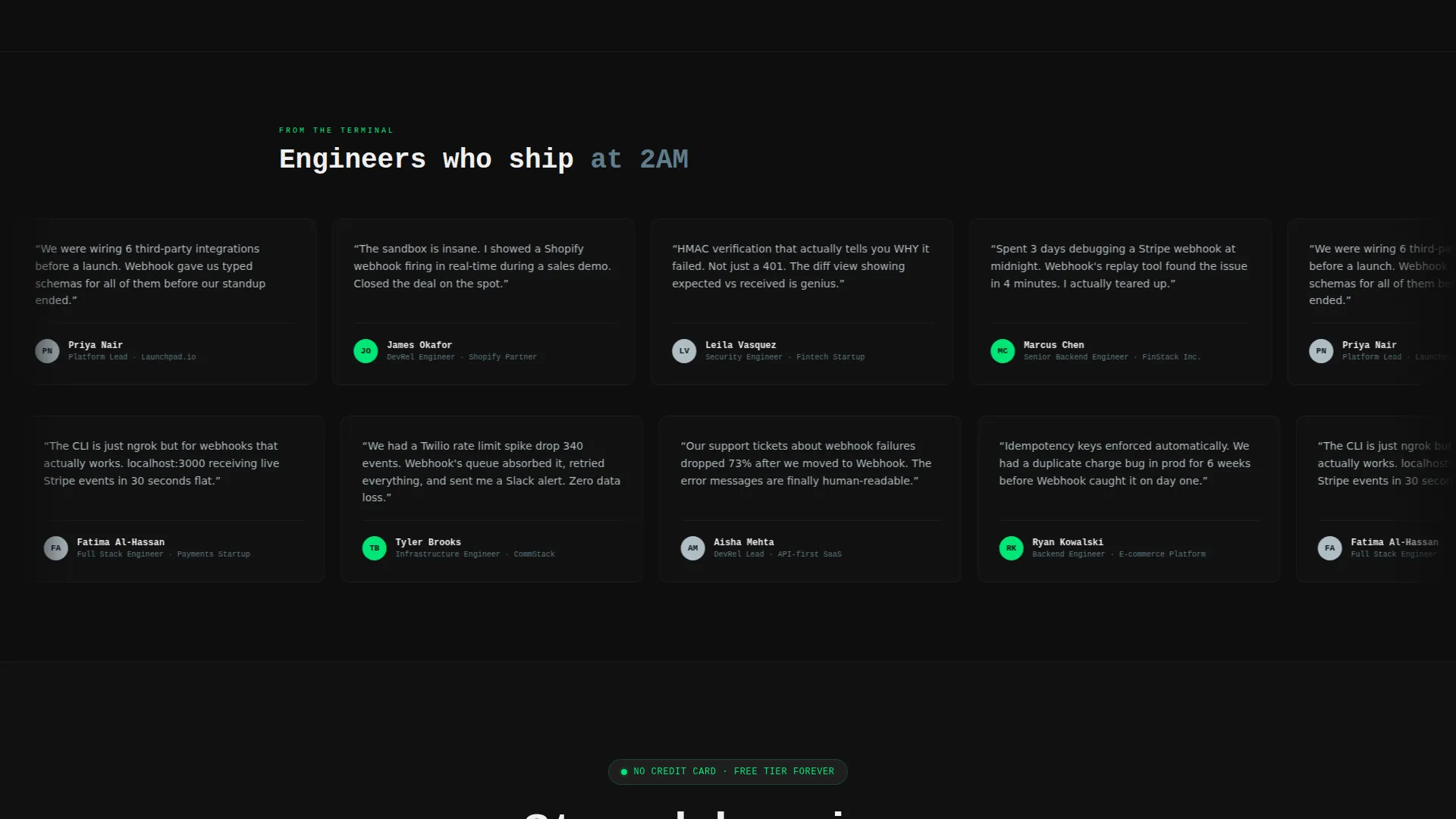 API Documentation Landing Page Template