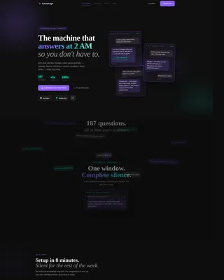 Wedding AI Chatbot Landing Page Template