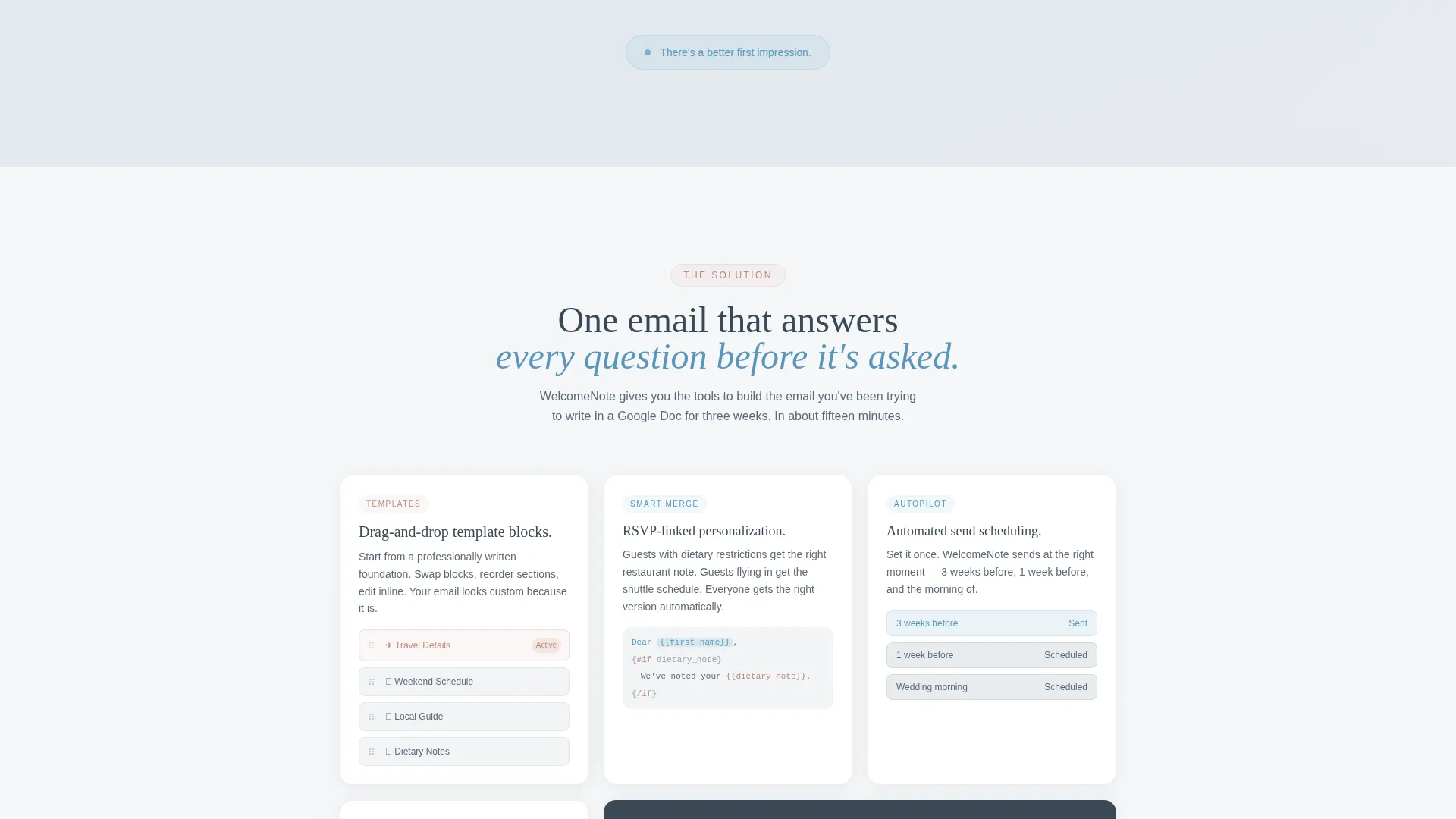 Elegant Wedding Landing Page Template