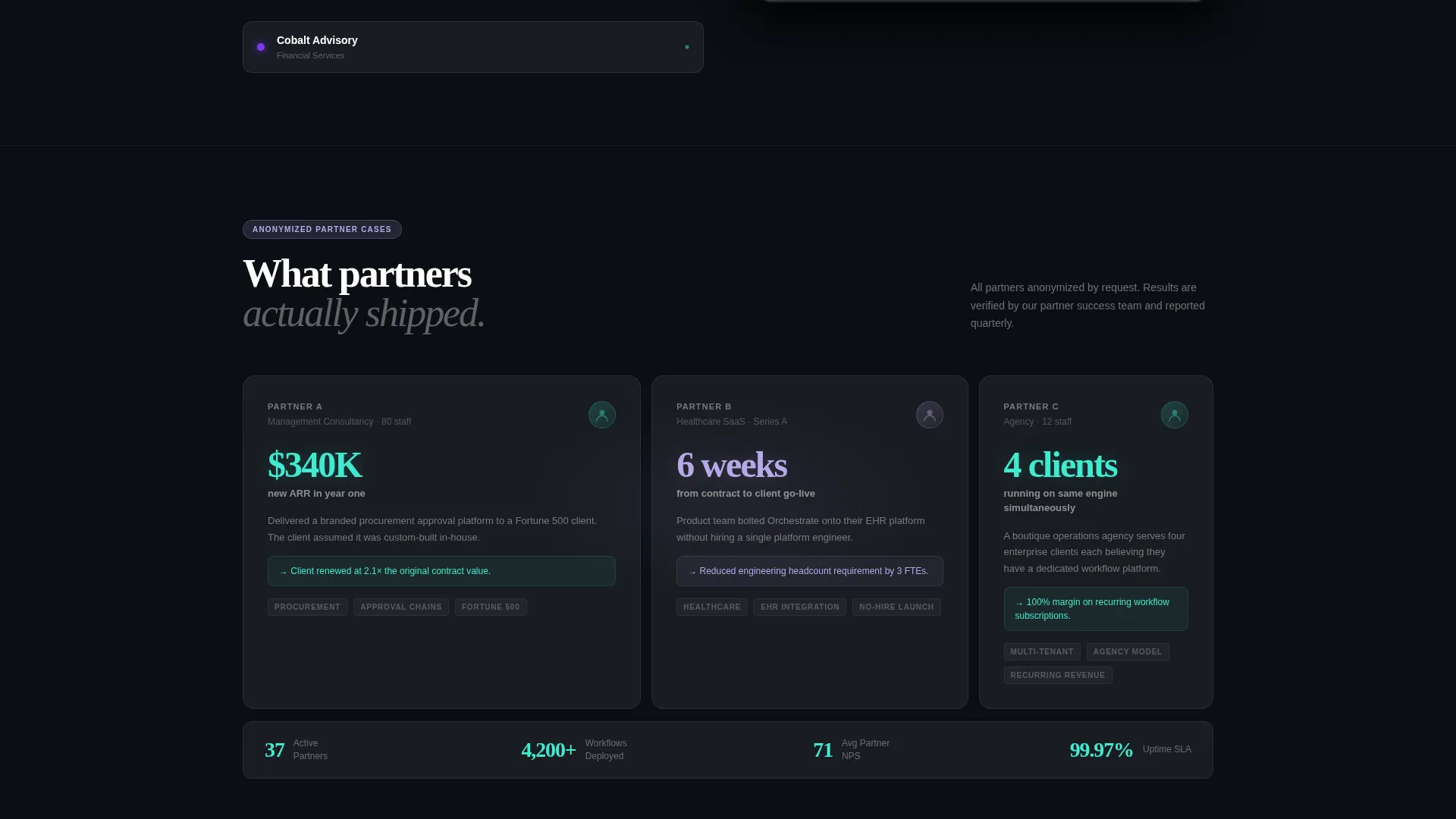White-Label BPM Landing Page Template