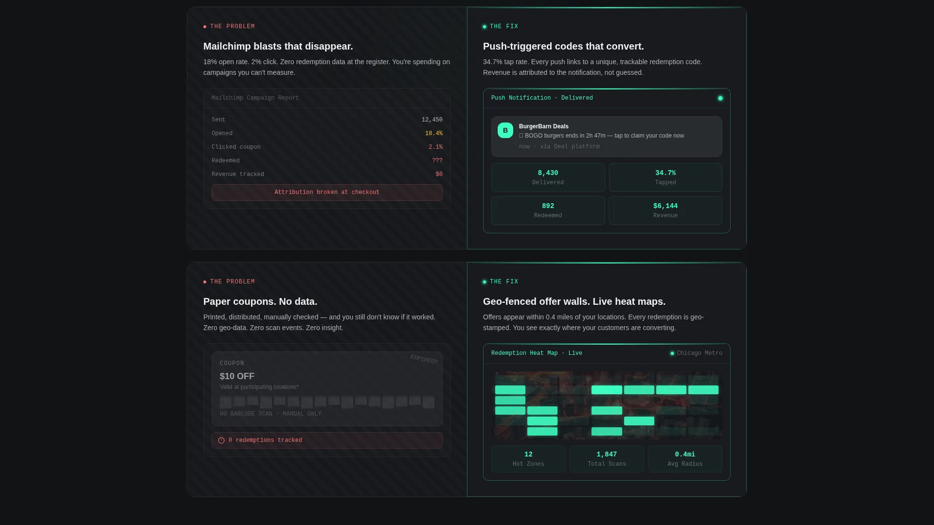 White-Label Deal & Coupon Platform Landing Page