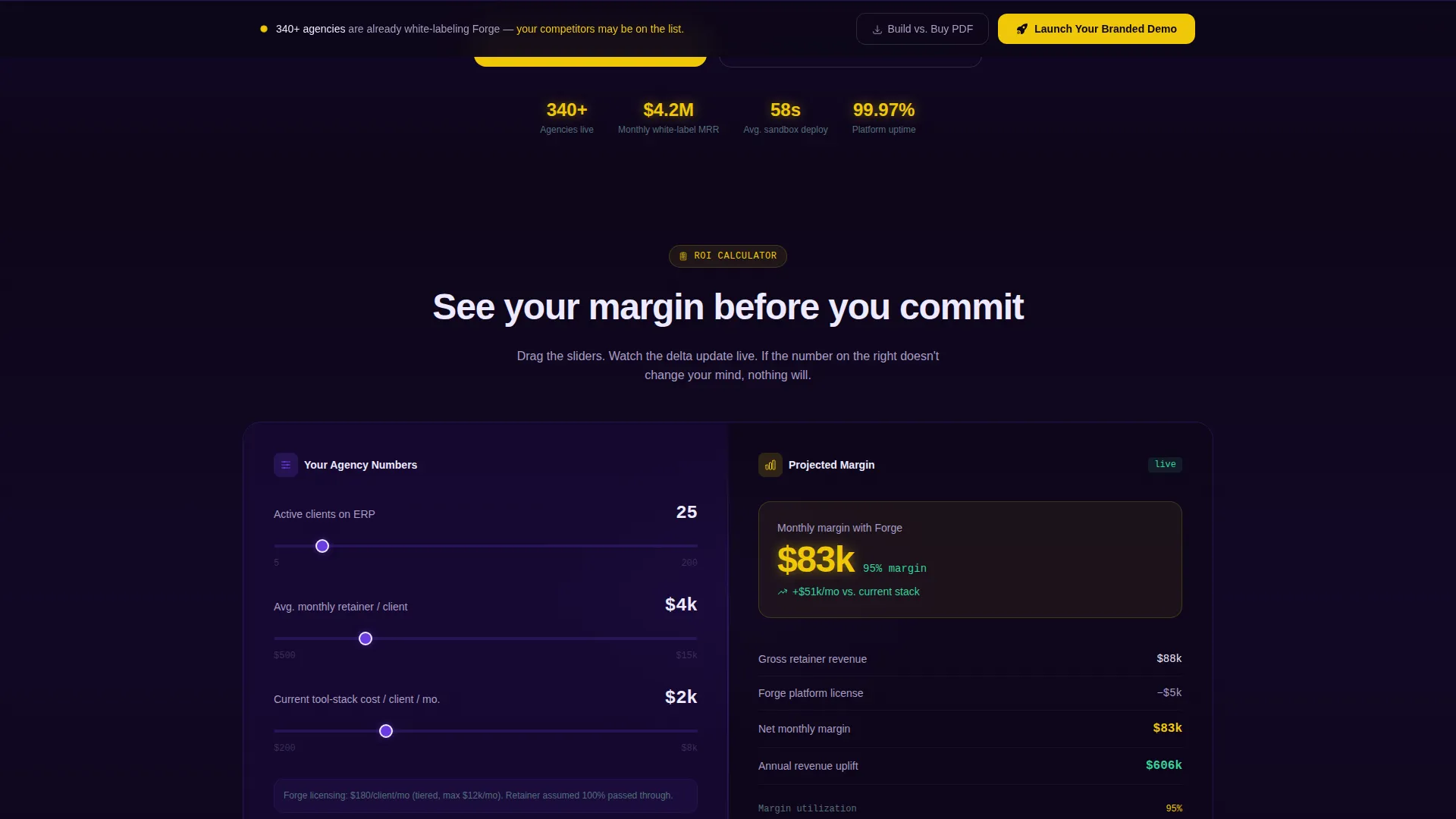 High-Converting ERP Landing Page Template