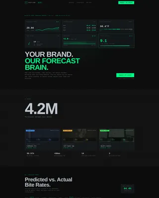 White-Label Fishing Forecast Landing Page Template