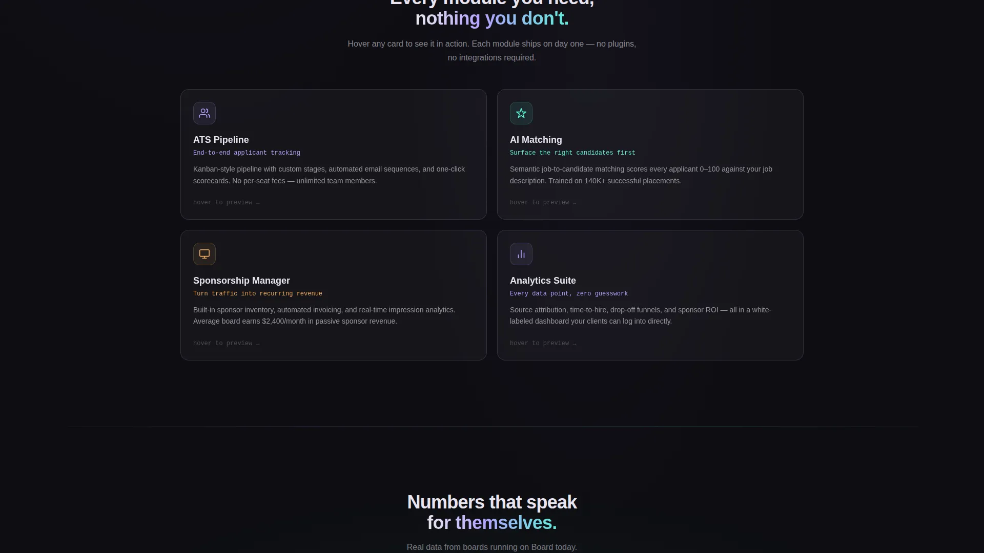 White-Label Job Board Platform Landing Page Template