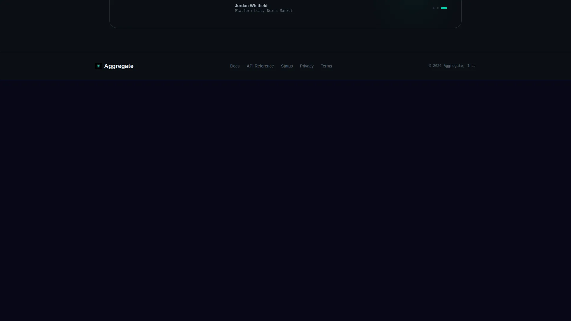 White-Label Review & Rating Platform Landing Page