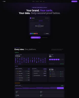 White-Label Study App Landing Page Template
