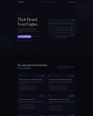 White-Label TMS Landing Page Template