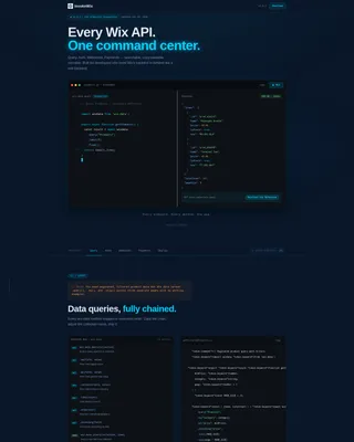 Powerful API | Free Website Template | Rocket