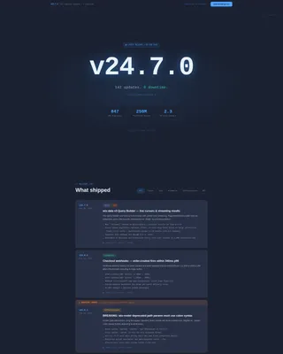 Powerful Developer | Free Website Template | Rocket